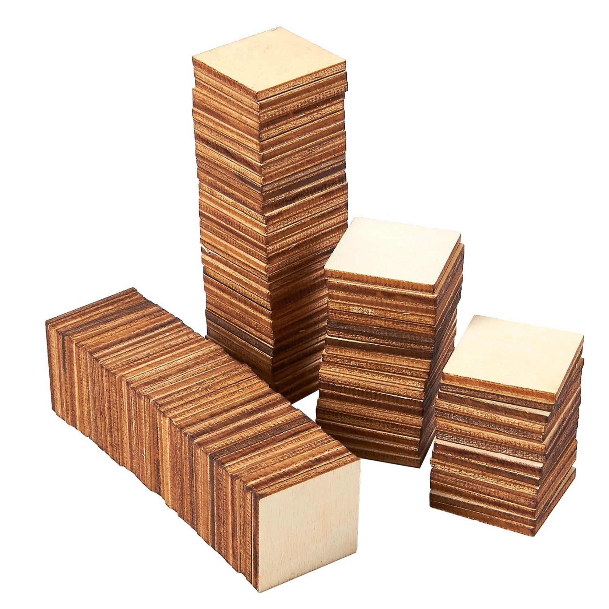 wood squares for crafts