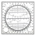 thumbnail image 1 of Multifunctional Circle Drawing Template, Geometric Drawing Tool, Measuring Ruler, Rotatable Angle, 1 of 7