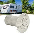 thumbnail image 4 of Marine Boat Deck Filler, Boat Deck Filler Easy To View Letters Print  Compact Stainless Steel Mirror Polished With Keyless  For Yacht GAS,DIESEL,WASTE,WATER,FUEL, 4 of 8