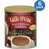 Caffe D'Vita White Chocolate Raspberry Cappuccino Mix, 16 oz, (Pack of 6)