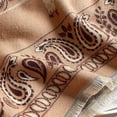 thumbnail image 4 of WREESH Women's Soft Wool Ethnic Style Shawl, Paisley Tassels Lengthening Warm Winter Scarf Coffee, 4 of 4