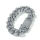 thumbnail image 5 of Collar Hip Hop con bonita cadena cubana de Miami de 16 pulgadas para hombre, 5 of 6