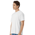 thumbnail image 3 of Gildan Light Cotton T-Shirt for Men, Adult Crewneck Tee, 100% U.S. cotton, White Tee, S, 3 of 4
