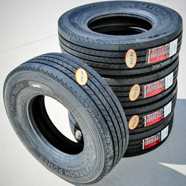 Venom Power Primo Hauler All Steel Radial Terrain Tire, 235/80R16