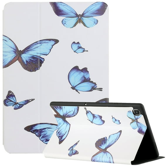 Galaxy Tab A 8.0 2019 Case T290 T295, Slim Lightweight Folio Stand PU Leather Case Soft TPU Back Cover for Samsung Galaxy Tab A 8.0 Inch 2019 Tablet SM-T290/T295/T297,Butterfly
