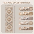 thumbnail image 5 of Roxstand 2.5'x10' Washable Runner Rug for Hallway Entrance Bedroom Entryway, Vintage Non Slip Stain Resistant Kitchen Rugs, Turmeric, 5 of 10