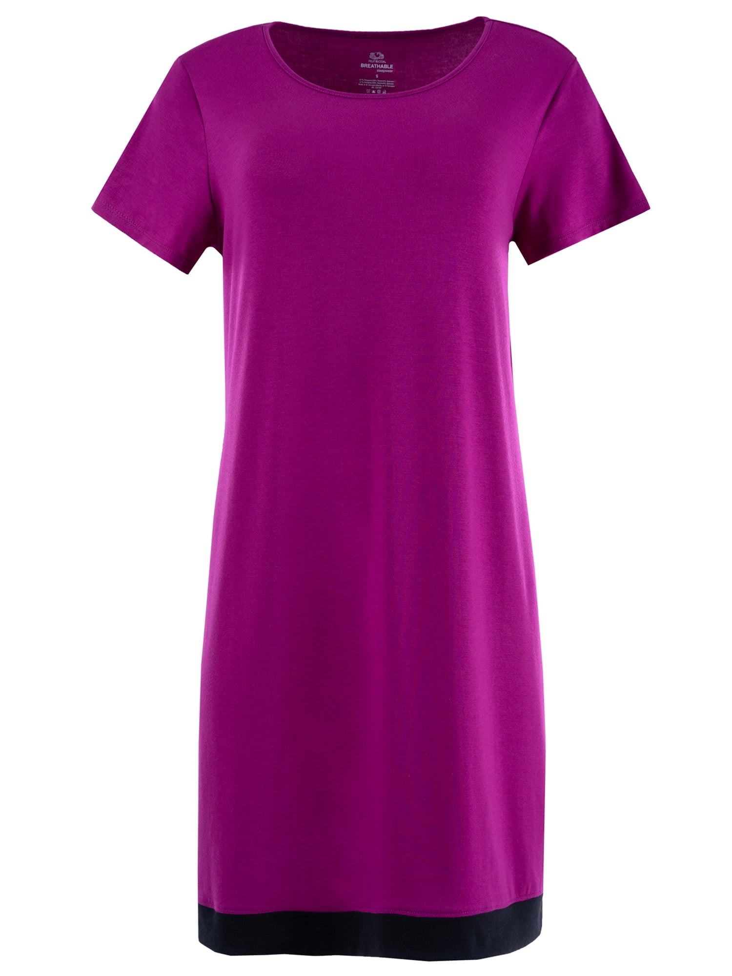 Fruit of the Loom Women's Soft and Breathable Pajama Sleepshirt, Sizes S-5X