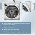 thumbnail image 5 of RV Roof Vent Fan 14" with LED Light,4 Speed Reversible 12V RV Exhaust Fan Low Noise,UV Protection,Manual Open for Camper,Travel,Cargo Trailer, 5 of 7