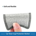 thumbnail image 3 of Unique Bargains Car Door Handle Protector Anti-scratch 8x10cm Auto Door Handle Protective Film White,Black 4 Pcs, 3 of 6