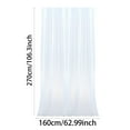 thumbnail image 5 of Sheer Tulle Backdrop Curtain Wedding Baby Shower Backdrop Bridal Shower Birthday Party Photo Background Home Decor Event Decorations Celebration Photography Fabric Display, 75x270cm, 5 of 8