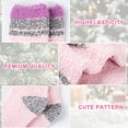 thumbnail image 5 of Fuzzy Socks for Women Gifts, Fluffy Cozy Plush Soft Slipper Socks for Fall Winter Christmas Warm Sleeping Home 6 Pairs, 5 of 9