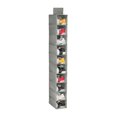 thumbnail image 4 of 12x49 Inch 10-Layer Non-woven Shoe and Hat Storage Hanging Bag for Closet Organization with Reinforced PP Board and Strong Hooks, 4 of 4