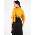 thumbnail image 3 of Blusa manga campana con cinto, 3 of 5