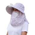 thumbnail image 1 of WEIYLL Womens Sun Hat Outdoor With Fan Leisure Activities In Stylish Functional Warm Weather Pp2 Beach Caps, 1 of 2