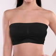 thumbnail image 1 of HONMEET Bandeau Negro Sin Con Almohadillas Extraíbles Ideal Para Fiestas, 1 of 8