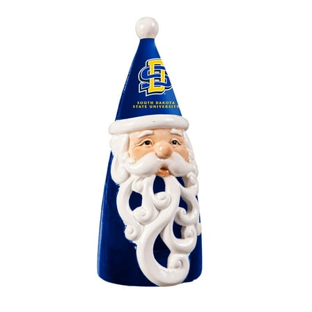 South Dakota State Jackrabbits 8" LED Santa Statue