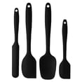 thumbnail image 1 of High Heat Resistant Silicone Spatula Set of 4, Seamless Non-Stick Design for Cooking and Baking., 1 of 5