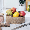 thumbnail image 2 of 2X Straw Woven Basket Laundry Hamper Wear- Snacks Toys Storage Bag Sundries Storage Bins for Dorm, 2 of 7