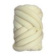 thumbnail image 1 of Hilo grueso de 1,5 kg, hilo tubular jumbo suave para tejer a mano, diámetro de 2,5 cm, 295 pulgadas Beige, 1 of 9