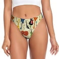 thumbnail image 1 of Fotbe Different Kind Of Guitars Tanga Sin Costuras para Mujer con Estampado – Panties Invisibles, Transpirables y Cómodos para Uso Diario-X-Large, 1 of 6