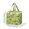 thumbnail image 3 of MOQIN Sac à Lunch pour Femmes Hommes, Sacs à Lunch Réutilisables, Sac à Lunch Isolant Thermique Camping Extérieur Pique-Nique Sac de Rangement Alimentaire Insert Doublure, 3 of 5