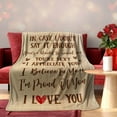thumbnail image 5 of Anniversary Couple Gifts for Him, Her - Christmas, Thanksgiving, Valentine, Birthday, Wedding Gifts, Husband and Wife Gift Ideas, Boyfriend, Girlfriend Gifts - Fleece Throw Blankets 60x80 in, 5 of 5