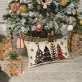 thumbnail image 6 of Sm:)e Winter Christmas Trees Outdoor Throw Pillow Cover 12x20 Inch Set of 2, 6 of 7