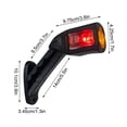 thumbnail image 3 of Buy 2 get 10% off 24V Truck LED Rear Tail Lights, Semi-trailer Tail Lights, Steyr Rear Tail Lights, Light Guide, Direction, 3 of 5