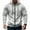 Light Gray, variant on Domuza Mens Zip Up Hoodie Trendy Casual Long Sleeve Drawstring Hooded Sweatshirt Fall Winter Thermal Baggy Solid Jacket with Pockets Army Green L