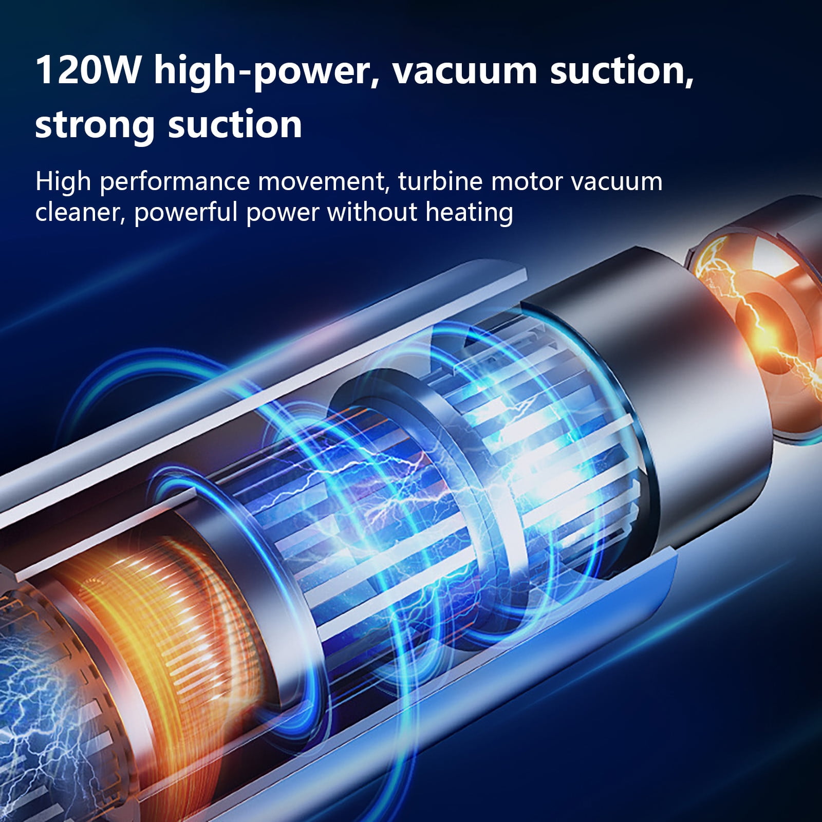 9000Pa Wireless Wet Dry Car Vacuum with LED Light and 60-Min Runtime, Rechargeable Handheld Vacuum Cleaner for Home Car Spills Pet Hair Debris Blind Corners
