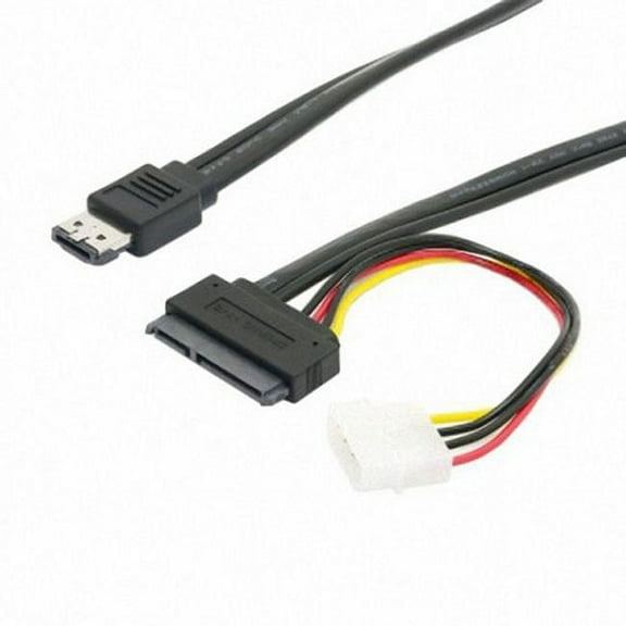 Chenyang CY 50cm eSATAp Power ESATA Combo to SATA 22pin IDE 4pin 5V 12V for 3.5" 2.5" Hard Disk Data Cable Cable