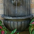 thumbnail image 4 of Sunnydaze Florence Polystone Outdoor Wall Fountain, Florentine Finish', 4 of 6
