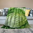 thumbnail image 2 of Chilfamy  Funny Cabbage Blanket Healthy Green Vegetable Leaves Bed/Couch Throw Blankets for Adults Soft Lightweight Gag Gifts for Kids White, 2 of 6