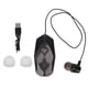 thumbnail image 2 of Auriculares Con Clip Para El Cuello, Auricular Portátil Con Clip Pantalla De Energía Restante De Una Sola Oreja Operación Con Un Botón Para Hombres Para Conductores, 2 of 7