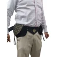 thumbnail image 3 of Narayani Crafts Unisex Fanny Pack Utility Waist Bag Cotton Canvas Hip Belt with Pouch Pockets, 3 of 5