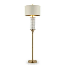 Gold Crystal Floor Lamp