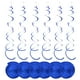 thumbnail image 2 of Matsuzay Guirnalda colgante de 6 pack/lote, artesanía exquisita, decorativa, amplia aplicación para colgante en de cumpleaños Kits de decoración para fiestas Azul oscuro, 2 of 6