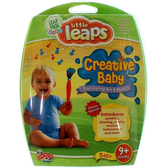 Leap Frog Cartridge - Discovering Art & Music Interactive Learning Disc