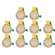 thumbnail image 1 of Premio Plateado 2 Pulgadas Con Cinta para El Cuello Redonda Fiestas Competiciones (plateado), 1 of 2