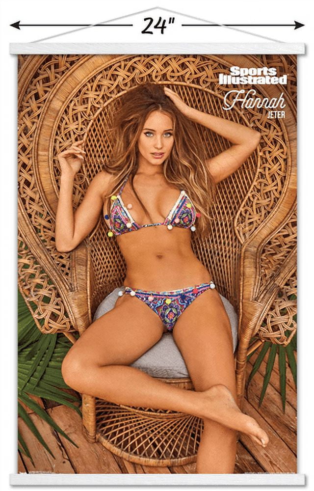Sports Illustrated: Swimsuit Edition - Hannah Jeter 17 Wall Poster with Magnetic Frame, 22.375" x 34"