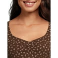 thumbnail image 3 of No Boundaries Rib Knit Mini Dress, Women’s, 3 of 5