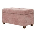 thumbnail image 6 of Metro Storage Ottoman in Dusty Rose Fabric, 6 of 10