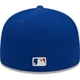 thumbnail image 4 of Men's New Era Royal Chicago Cubs 2023 MLB World Tour: London Series-Flag 59FIFTY Fitted Hat, 4 of 6