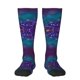 thumbnail image 1 of Balery Purple and Green Glitter Calcetines novedosos Calcetines deportivos Calcetines hasta la rodilla Calcetines de algodón Calcetines originales y geniales, 1 of 6