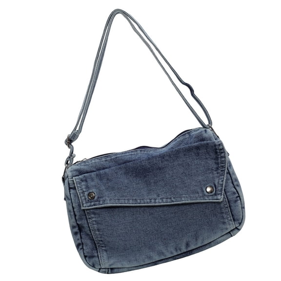 Yokua Casual Jeans Satchel Crossbody Purse Shoulder Bag for Work School Travel