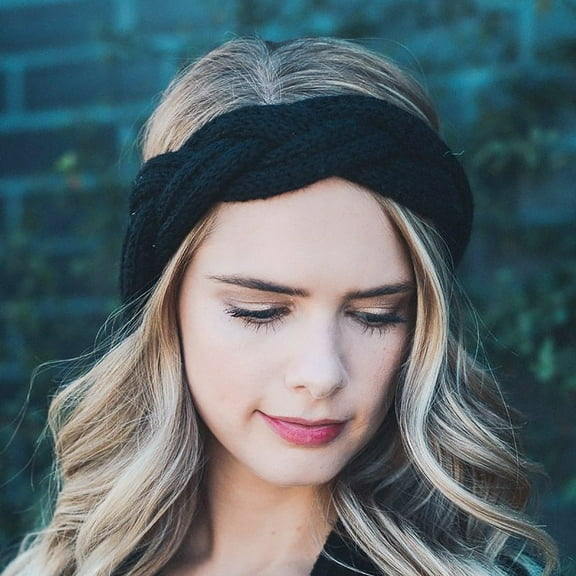 CEHVOM Women Keep Warm Knitting Headband Handmade Sport Hairband