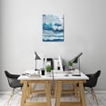 thumbnail image 3 of Embellish HomeAbstract Wall Art with Glitter Texture, Canvas Artwork Print, Modern Style Decor, Perfect Display Size 12x16inch., 3 of 7