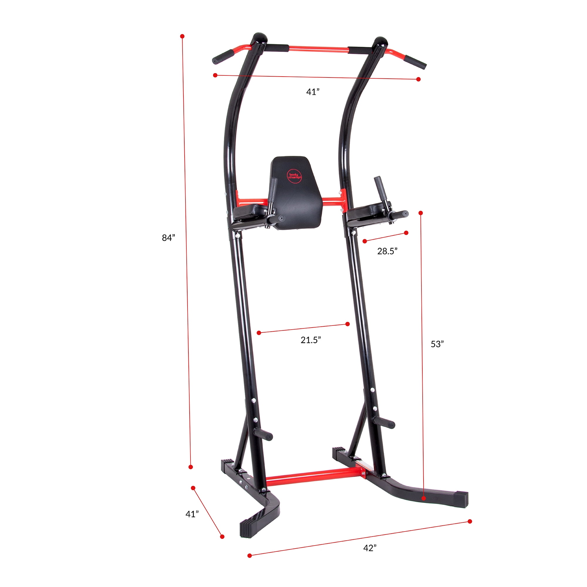 Body Flex Sports Body Champ Fitness Multi Function Power Tower