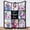 Multi05, variant on Picture Blankets Customized, 10 Photos Customized Blanket, Custom Picture Blankets, Gifts for Sister Dad Mom Daughter Son A Blankets