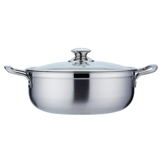 Cacerola Caliente de de Inducción en Cocina de material acero Inoxidable 304 con de Tapa